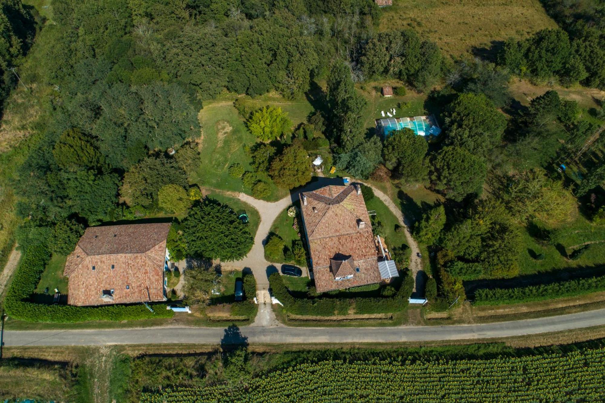 La Maison De L'Ecolieu Du Turc - Piscine Partagee Le Mas-d'Agenais Exterior photo