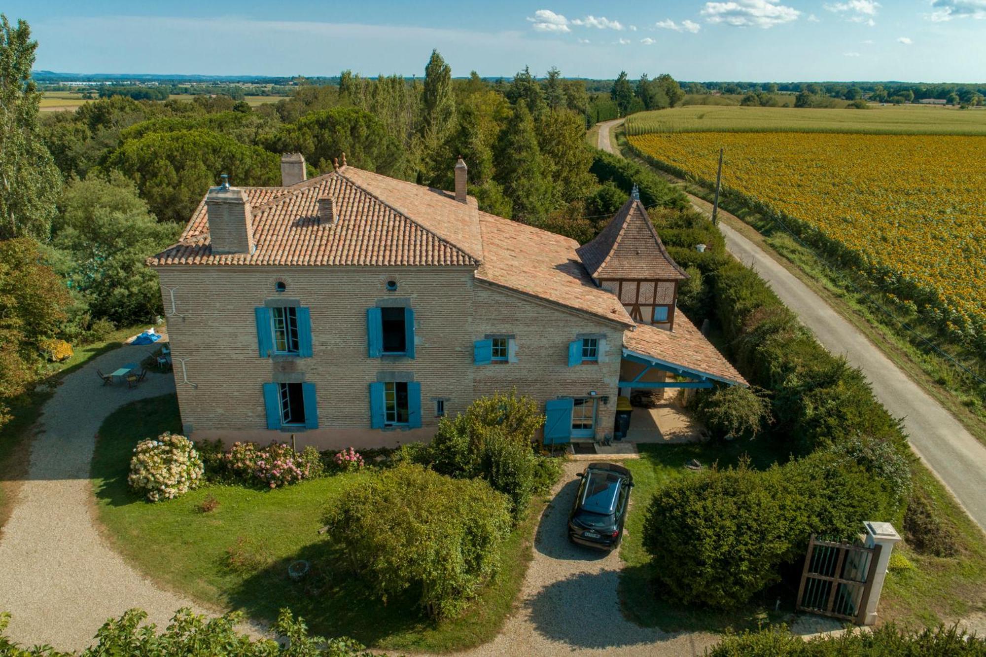 La Maison De L'Ecolieu Du Turc - Piscine Partagee Le Mas-d'Agenais Exterior photo