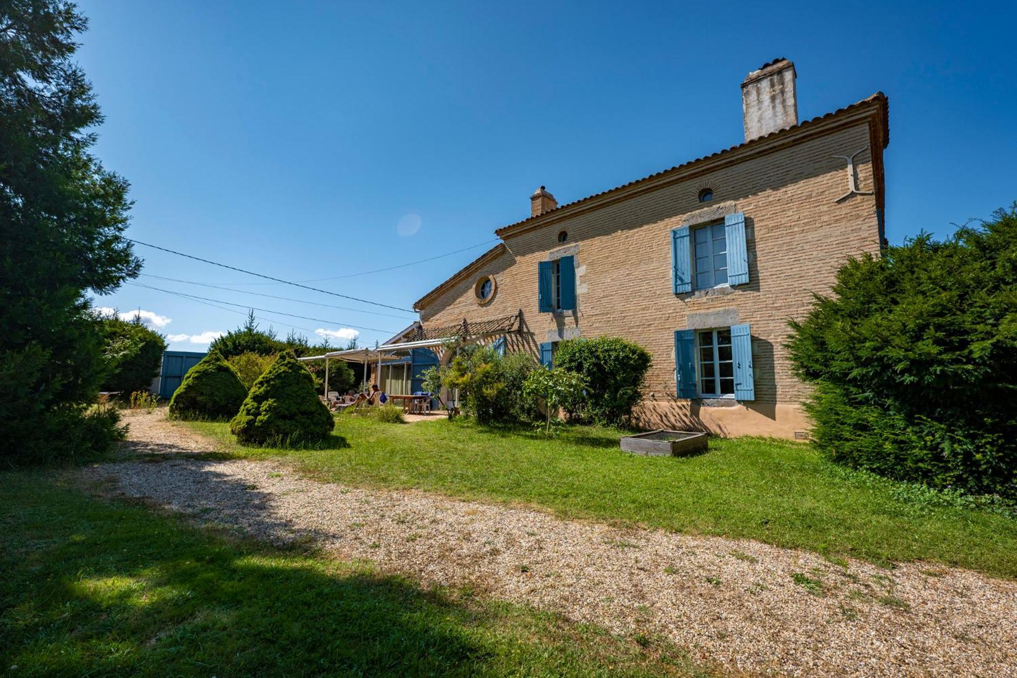 La Maison De L'Ecolieu Du Turc - Piscine Partagee Le Mas-d'Agenais Exterior photo